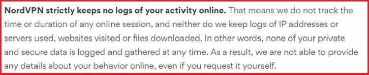NordVPN Privacy Policy
