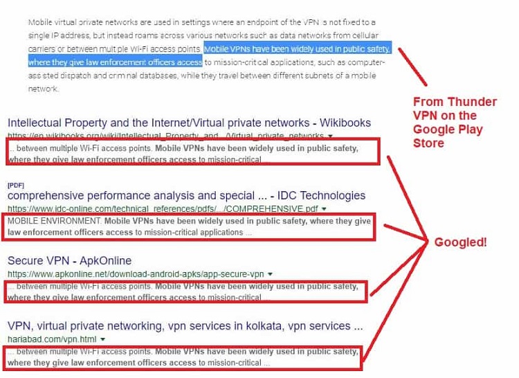 Thunder VPN Privacy Policy