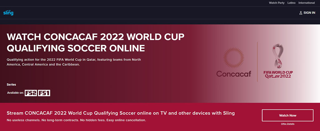 Sling TV - Watch World Cup 2022