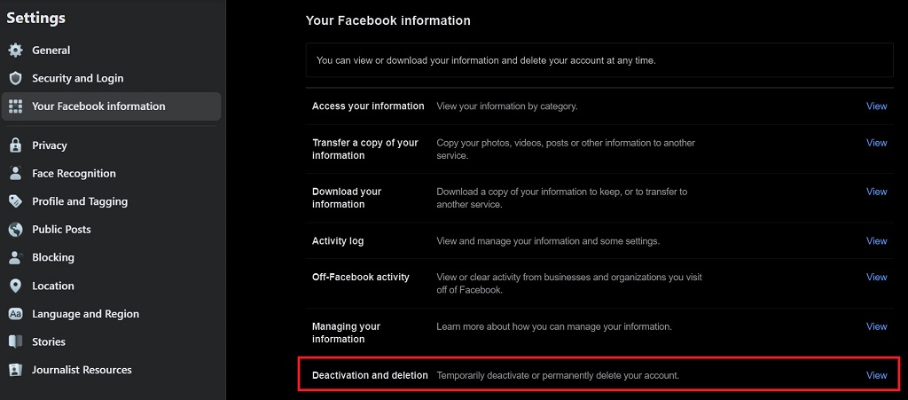 How to Delete Your Facebook Account