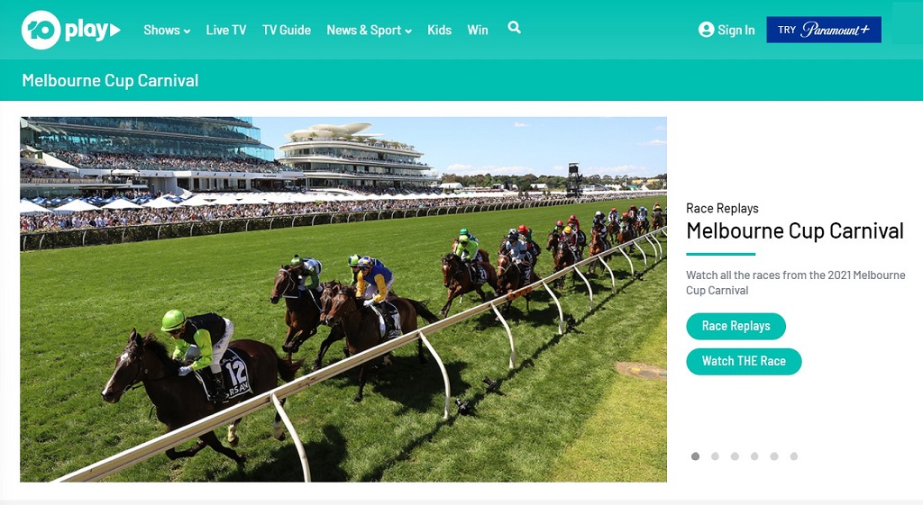 Watch Melbourne Cup Live on 10play