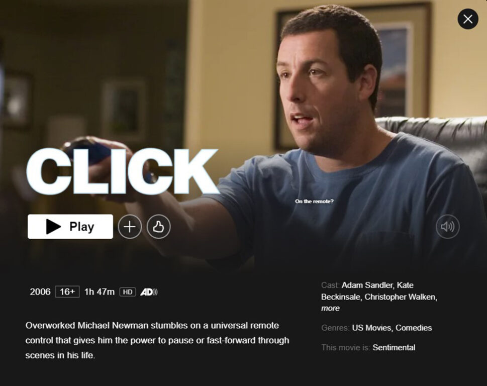 Adam Sandler Movies on Netflix - Click