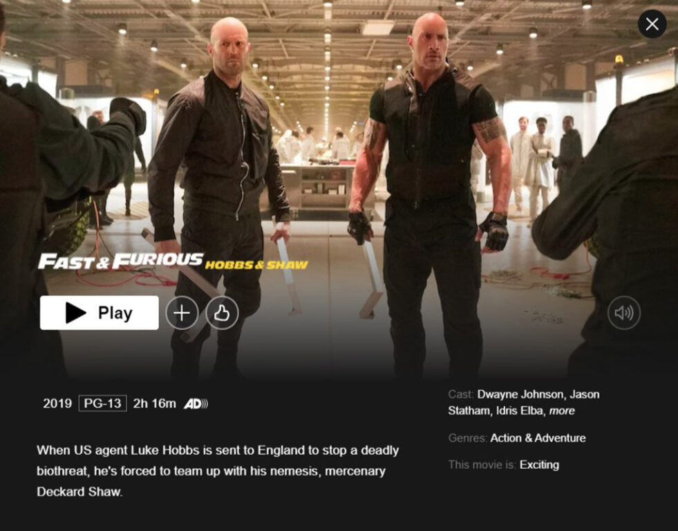 best car chase movies on netflix