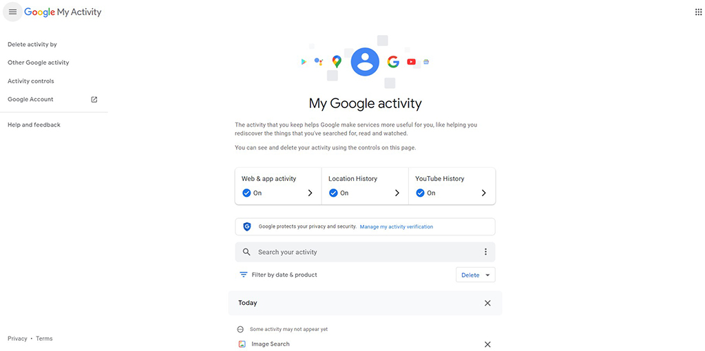 Google My Activity