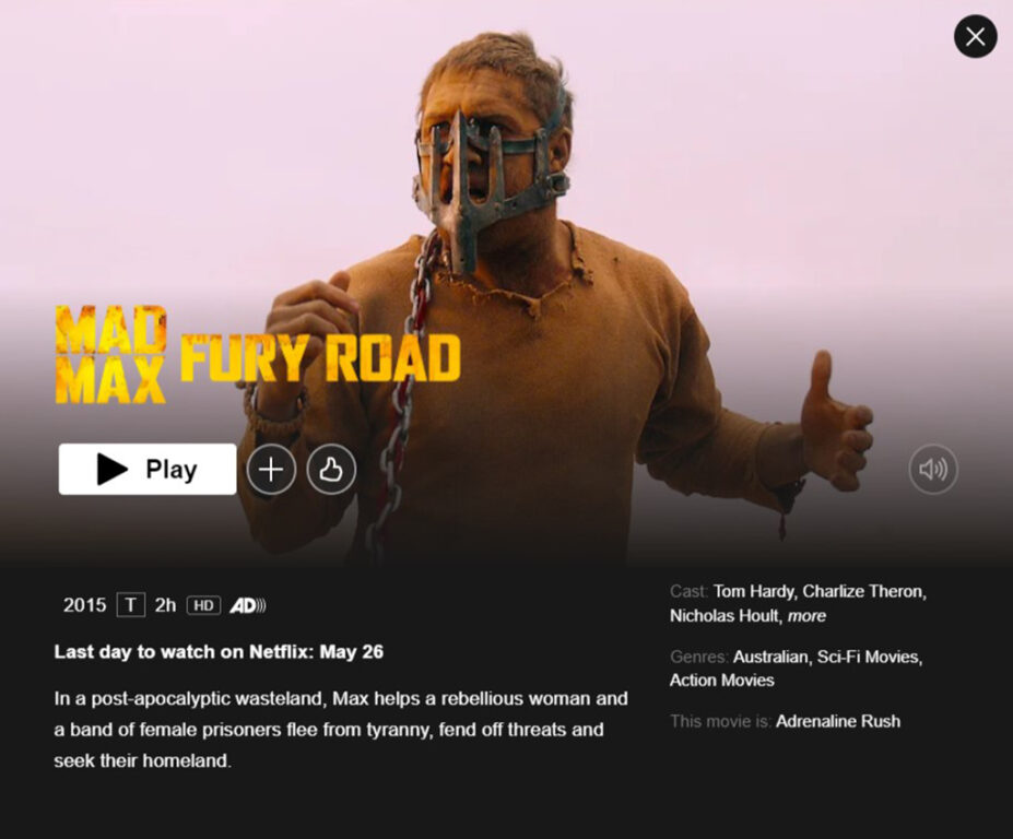 Mad Max: Road Fury