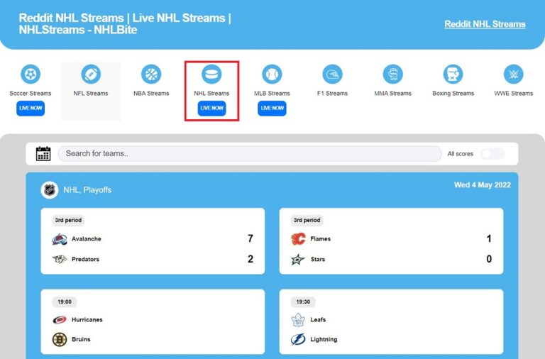 5 Best Sites to Watch NHL Streams for Free