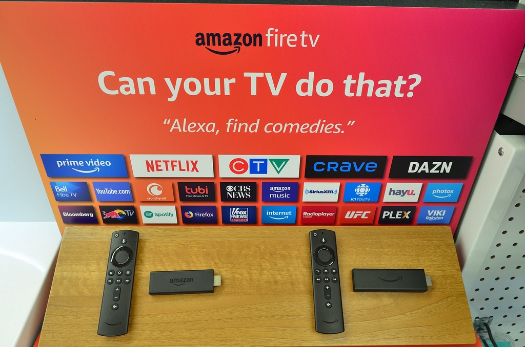 Example of the Amazon Fire TV Stick Lite