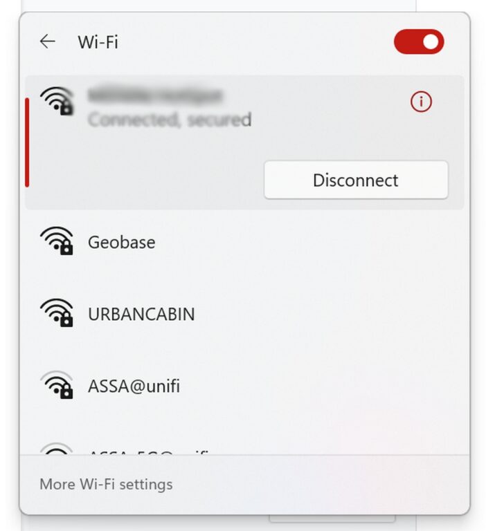 Discovering SSID on Windows