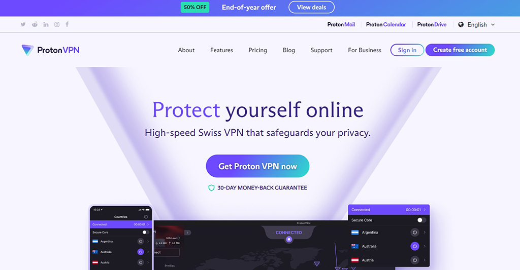 ProtonVPN Free Trial