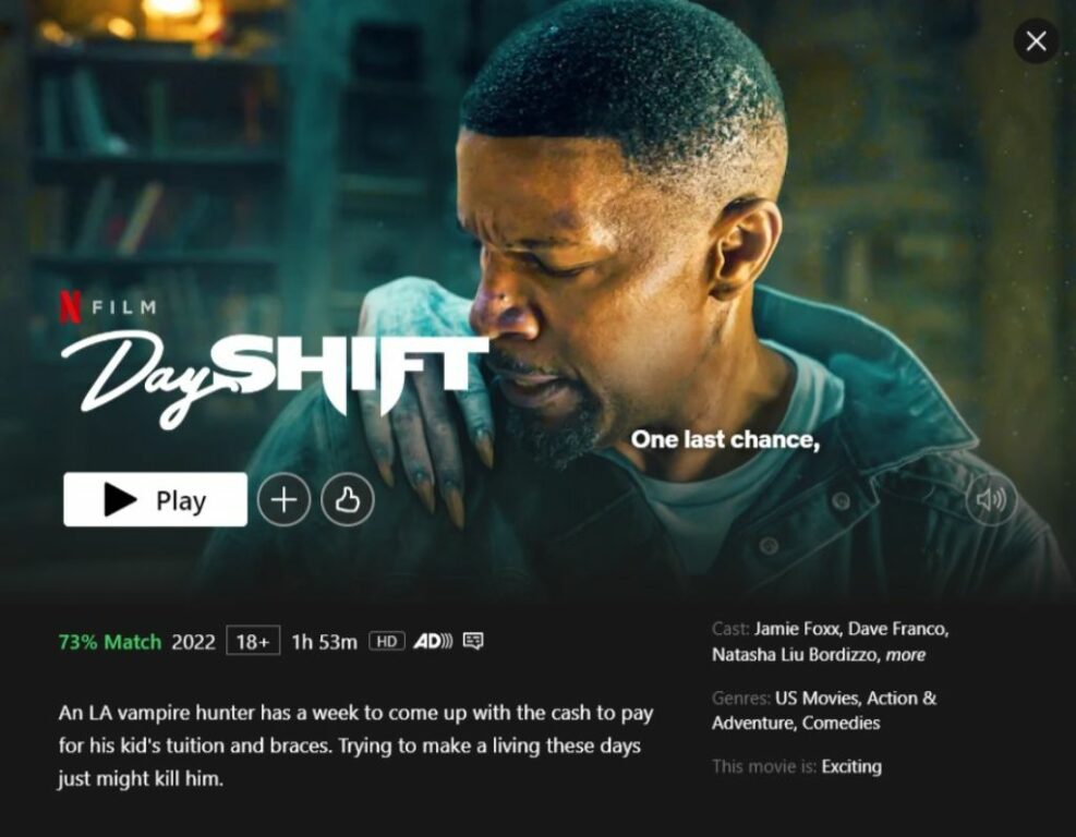 Day Shift on Netflix