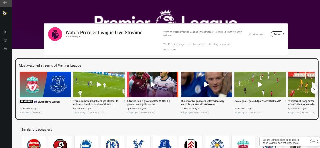 Premier League Stream - Stream Football TV