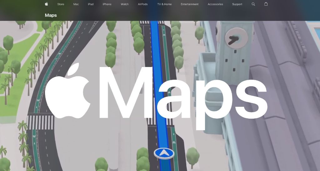 Google Maps Alternative - Apple Maps