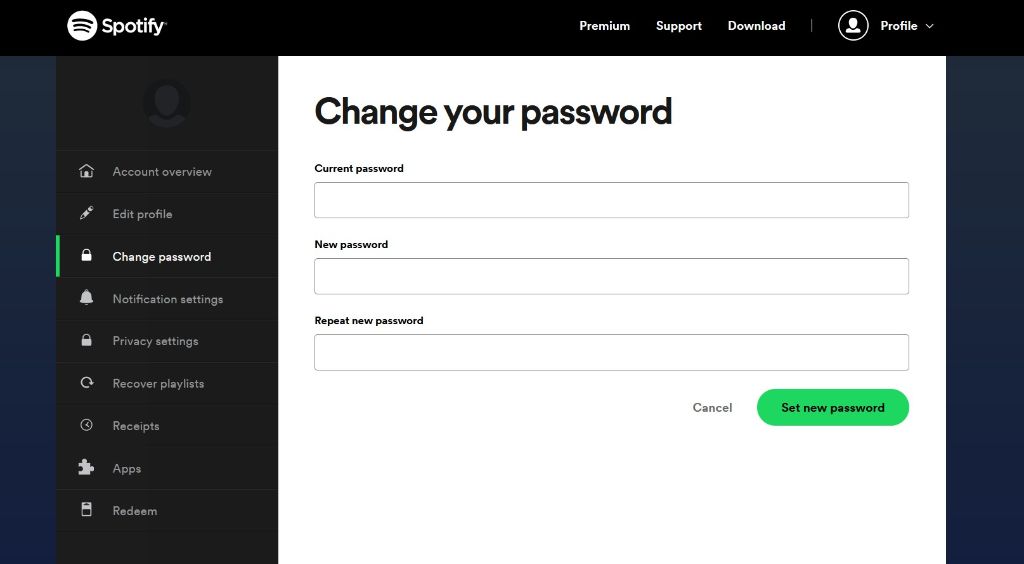 Change your Spotify password.