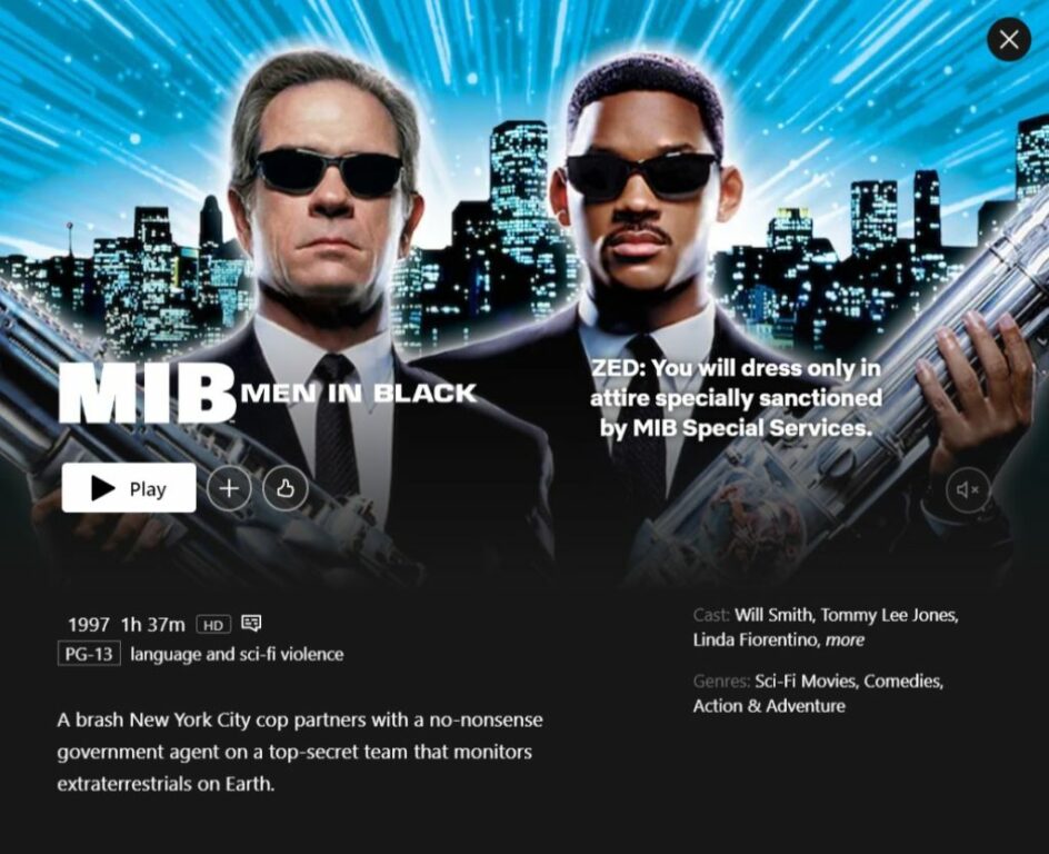 Men in Black is one of the highest-grossing comedies of the time.
