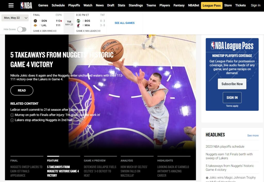NBA highlights
