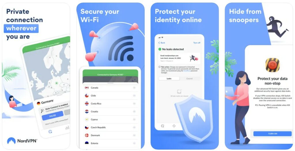Best VPN for iOS - NordVPN is our top choice for secure, unrestricted entertainment on your iPhone or iPad.