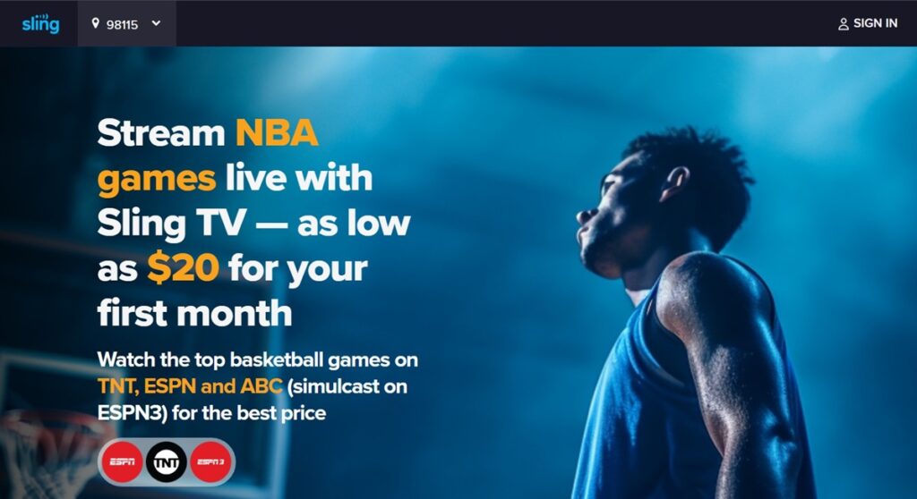 Customize your viewing, from NBA live streams to prime-time shows, all in one place with SlingTV