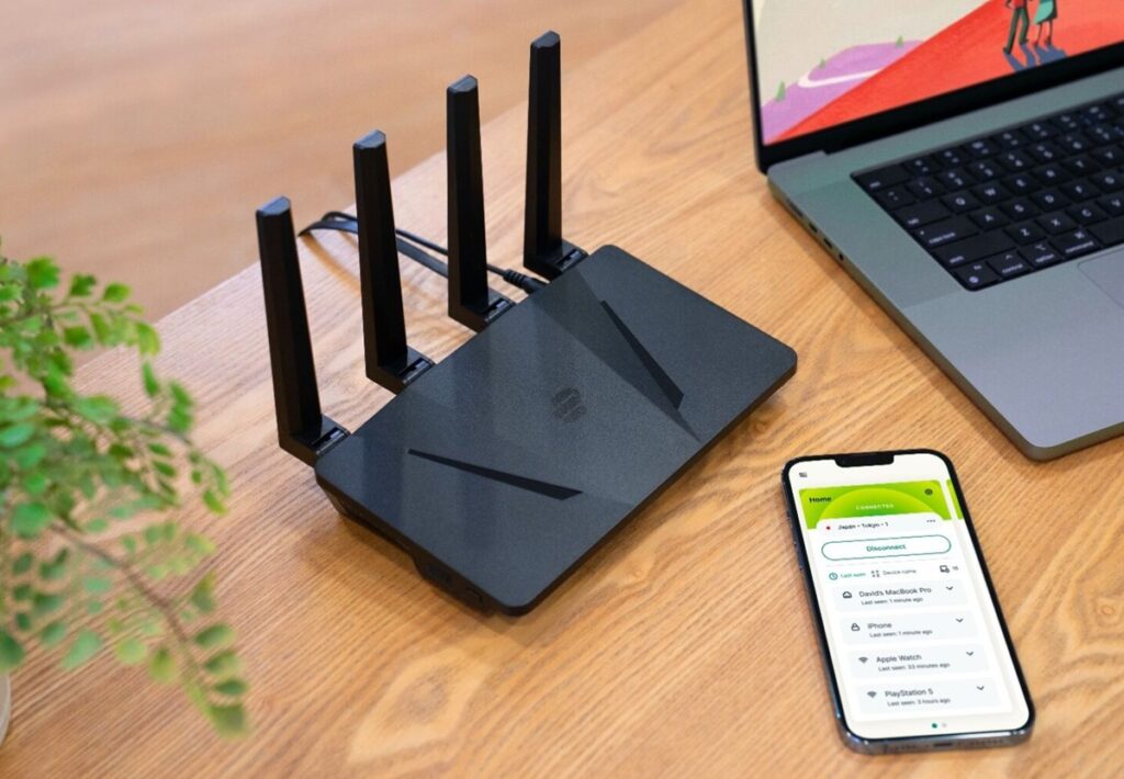 A VPN router like Aircove can protect an entire household. 