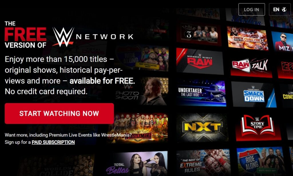 How to Stream WWE Wrestling Online