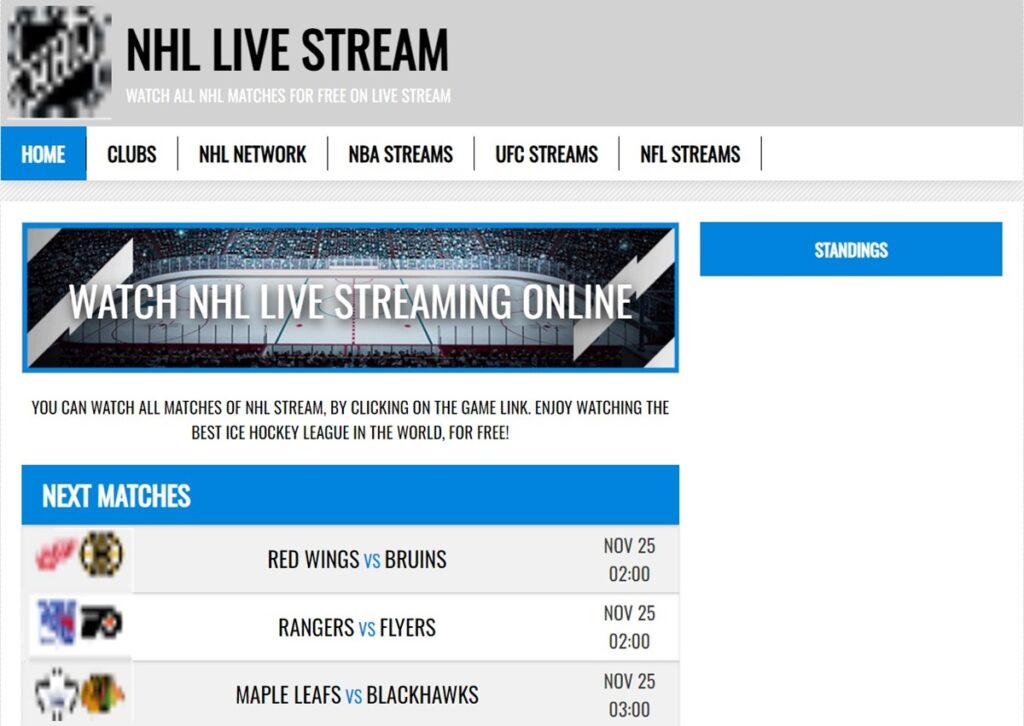 NHL live - NHL Stream