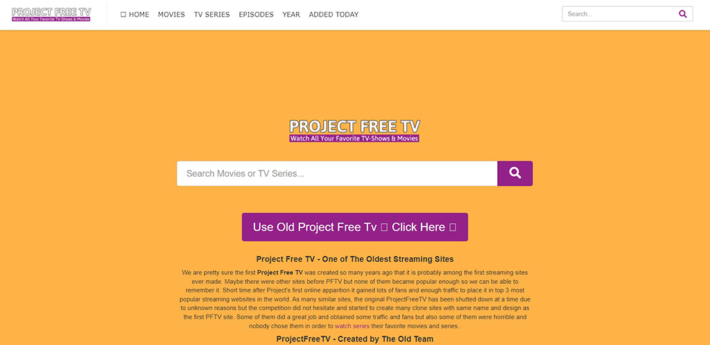 Best Flixtor Alternatives - ProjectFreeTV