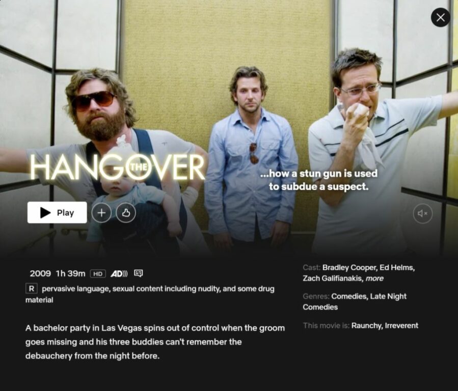 Head to The Hangover if you need some real-tripping laughter.