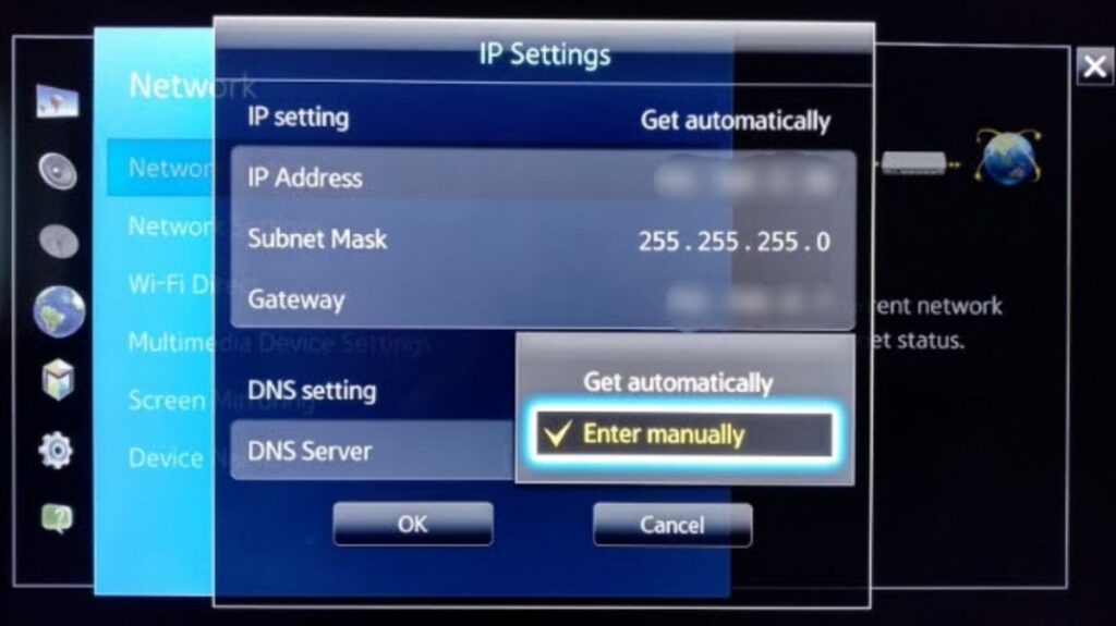 VPN on Samsung Smart TV - Using a VPN's Private DNS is a good way to bypass geo-restrictions