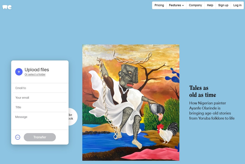 WeTransfer: Simple, Fast, and Free!