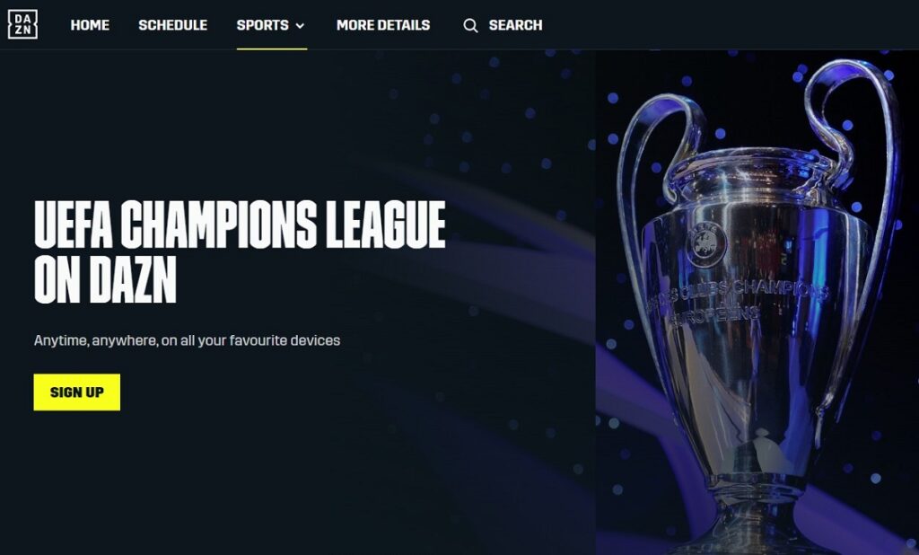 Live Champions League - Never miss a moment of the UEFA Champions League with DAZN.